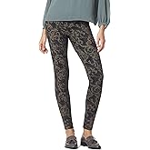 HUE Womens Reversible Ponte Leggings