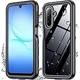 SPIDERCASE for Samsung Galaxy A17 Waterproof Case, IP68 Waterproof Case, Military-Grade Drop Protection, Full-Body Shockproof Dustproof Cover,Black