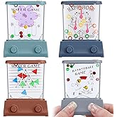 Motionchic 4 Pcs Water Ring Toss Game - Handheld Basketball Fun for Adults - Beach Party Favor
