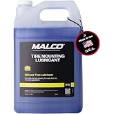 Malco Tire Mounting and Demounting Lubricant with Applicator, 1 Gallon | Tire Lube for Changing Tires, Improved Bead Seal &amp; Rust Protection for Automotive, Truck, Farm, and Construction Tires