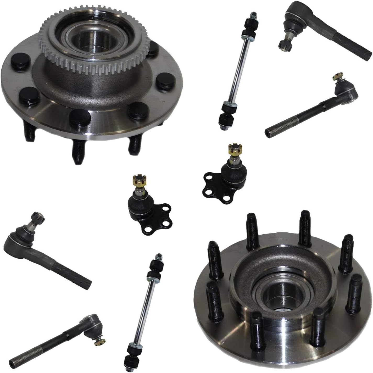 Detroit Axle Front Wheel Bearing & Hub Assembly, Inner