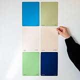 Hemway Misty Green Peel & Stick Chalk Paint Sample A5 Colour Swatch view 8