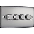 BG Electrical Quadruple Dimmer Switch