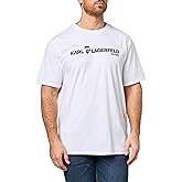 Karl Lagerfeld Mens Short Sleeve Karl Logo Graphic Easy Dressing T-Shirt