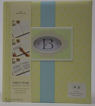 hallmark baby memory books
