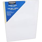 Sargent Art 11 x 14 inch Non Stretched Canvas Panel, Blank White Canvases, Double Acrylic Titanium Priming, Perfect for Acrylic, Oil, and Art Projects, Acrylic Pouring &amp; Wet Media