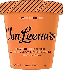 Van Leeuwen Pumpkin Cheesecake Ice Cream, 14 oz (Frozen)