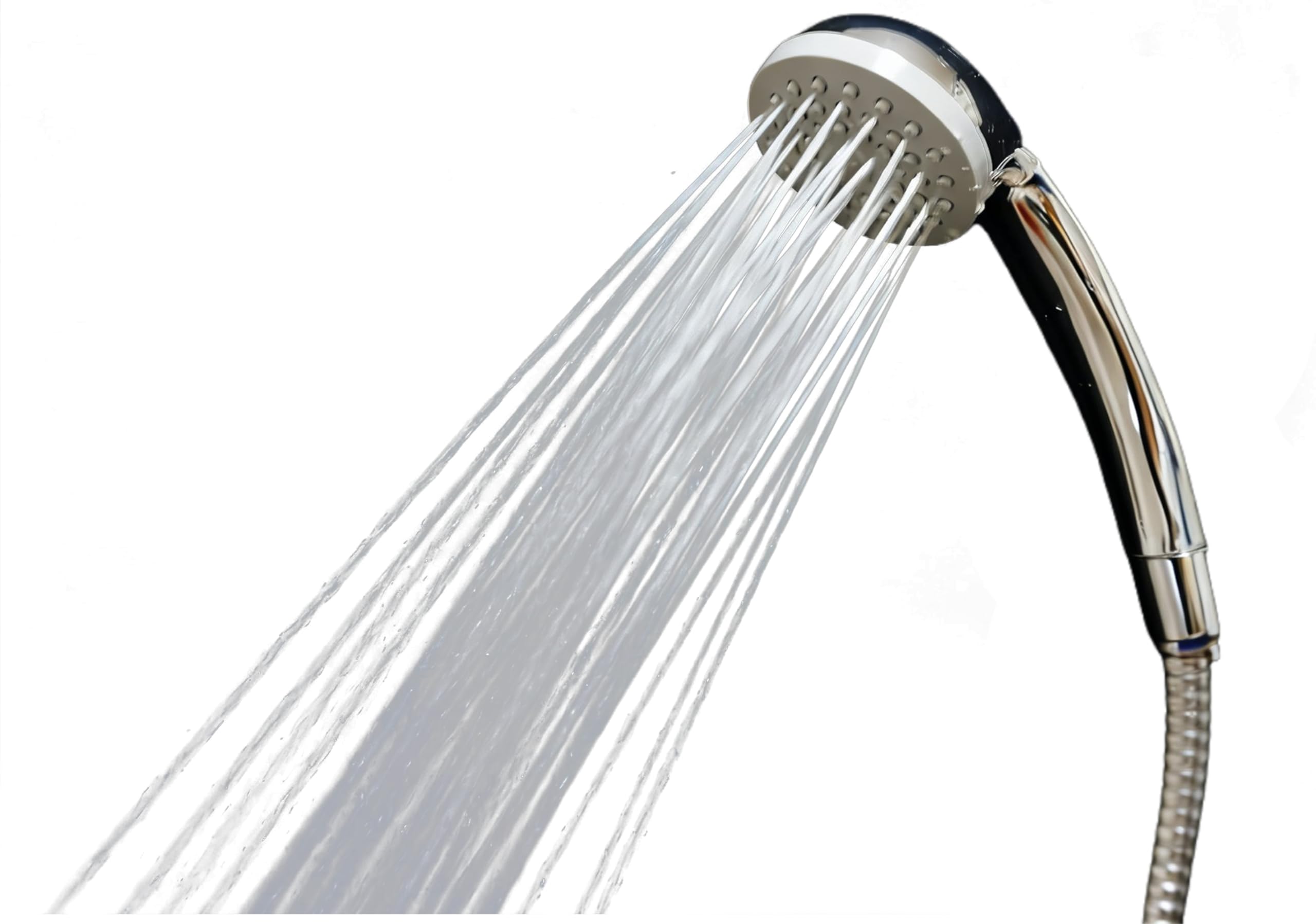 Grand Dicken Bath Shower Head with 1.5m Chrome Hose,GD832/400C