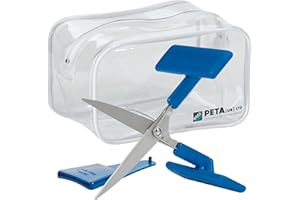 Peta Easi-Grip Push Down Table Top Scissor (75mm Pointed)