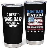Gtdodcsd Dog Dad Gifts for Men, Dog Lover Gifts for Men, Dogs Daddy Gift, Dogs Dad Birthday Gift Tumbler 20oz
