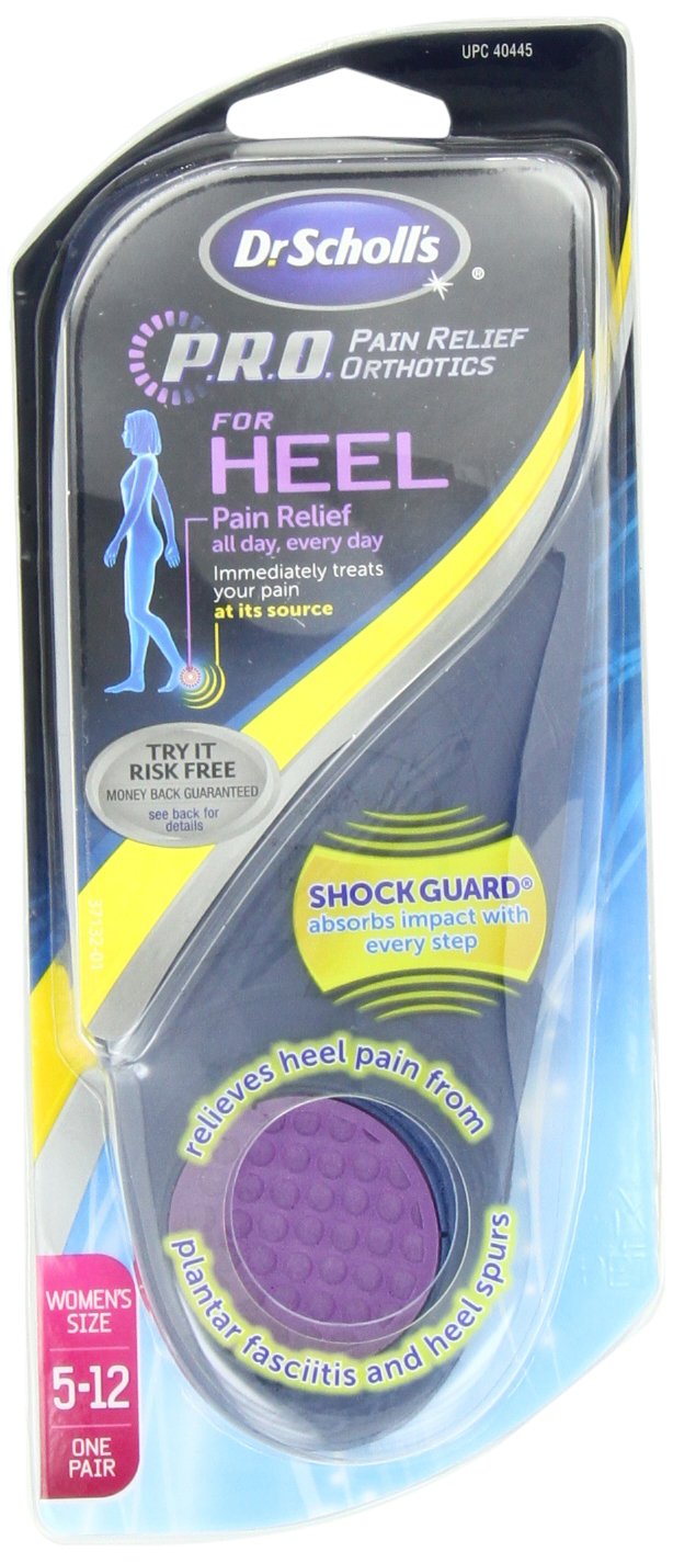 Dr. Scholl's P.R.O. Pain Relief Orthotics for Heel Women
