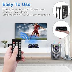 Stereo Audio Amplifier for Home Speakers S-288