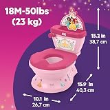 Bright Starts Disney Princess My Size Potty 2-in-1 System 18m+ view 3