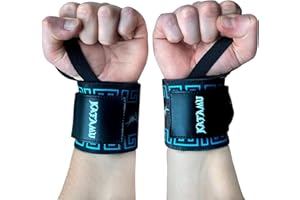 Katamu | Premium Wrist Straps | Wrist Support for Weighlifting, Powerlifting and Bodybuilding