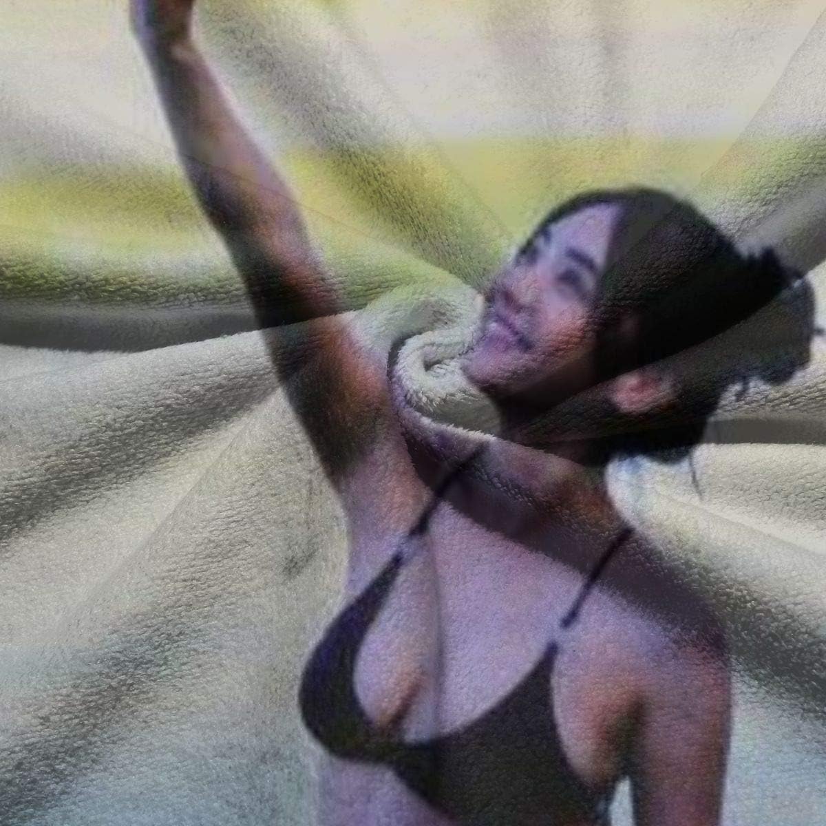 Amazon Co Jp 倉科カナ ビキニ写真デザイン タオルバスルームキッチンソフトマイクロファイバービーチトラベルタオルプールバススパフィットネス水泳ペットキャンプ屋外の家の装飾 ホーム キッチン