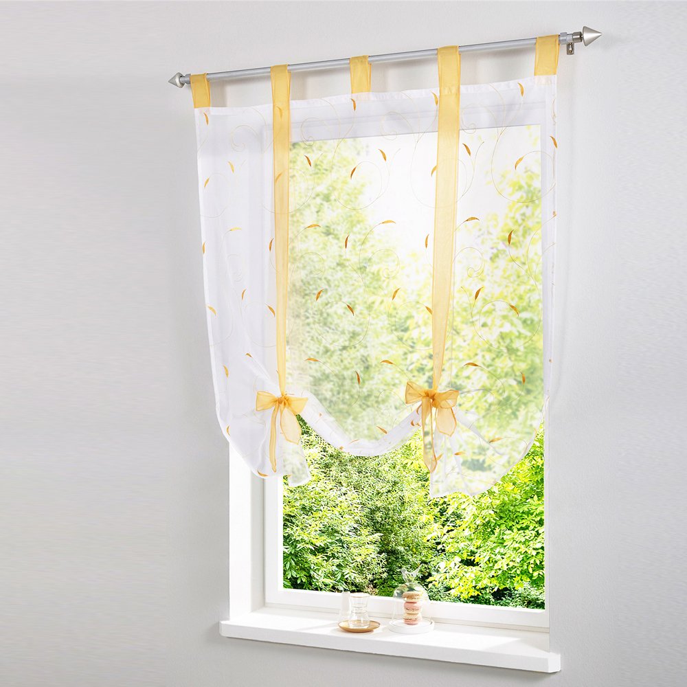 Deconovo Lot De 2 Rideau Voilage Enfant Simili Lin Passe Tringle Rideau Brode Ligne Voilages Chambres Pour Decoration 132x214cm Rideaux De Fenetre Voile Blanc La Chambre De Bebe Bebe Puericulture Case4u Hu