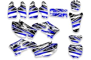 For Yamaha WR250F WR450F WRF250 WRF450 2005 2006 WRF 250 450 WR 250F 450F Full Graphics Backgrounds Decal Sticker