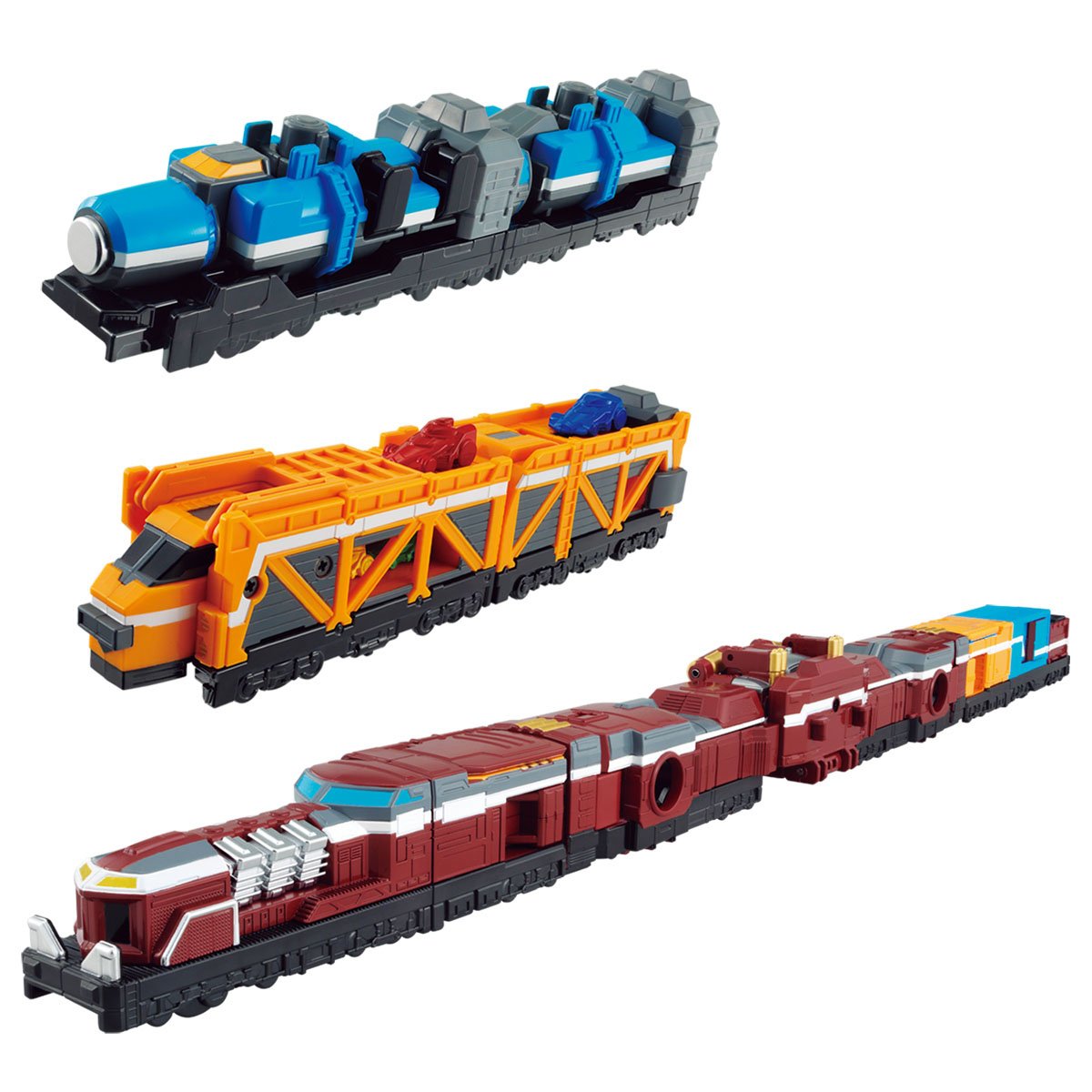Botchan Ressha Train Mua BANDAI Ressha Sentai ToQger Train Union Series 6-8 Ressha Gattai DX ...