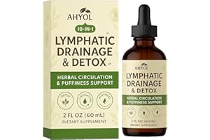Lymphatic Drainage Drops | Fluid Balance Support | Reduces Puffiness | Promotes Clearer, Healthier-Looking Skin | 2 fl oz