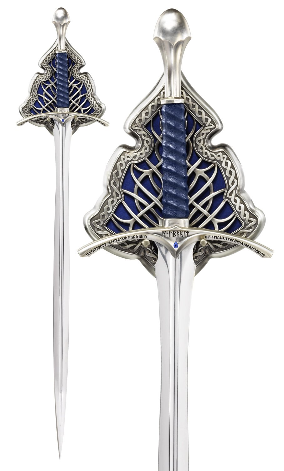 Lord of the Rings Glamdring Sword from The Hobbit Gandalf Wizard Officially authorized by Warner Bros; This is a Full size prop replica with a Stainless steel blade