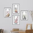 Autocollant Mural Déco Vase - Vinyle - Style Contemporain - Neuf