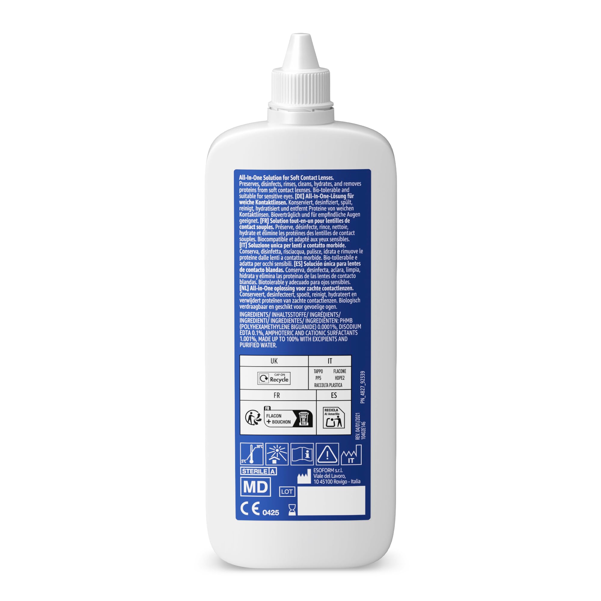 Healthcare by Amazon All-In-One Kontaktlinsenflüssigkeit, 2 x 250 ml (briefkastenfreundlich) (Früher eine Marke von Amazon Basic Care, identisches Produkt) 6