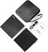 ORIGBELIE External CD DVD Drive USB 3.0 Type C Card Reader w/ 2 USB Ports Case view 9