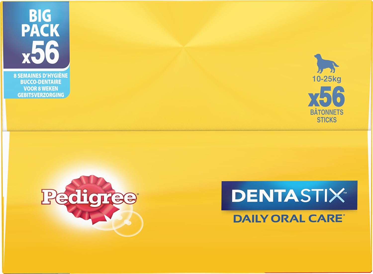 56 stk pkg pedigree dentastix hunde kau sticks nutztiere viehhaltung questpark com ua