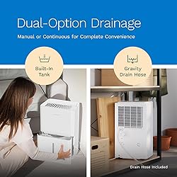 hOmeLabs 32 Pint Wi-Fi Dehumidifier for up to 4,500