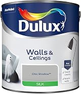 Dulux Silk Emulsion Paint Walls Ceilings Chic Shadow 2.5 L view 2
