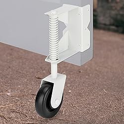 SANKINS Spring Loaded Gate Caster for Wooden Gate