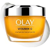 Olay Vitamin C Face Moisturizer, Brightening Cream for Women, Instant Hydration, Evens Tone, Dark Spot &amp; Hyperpigmentation Reduction, Glowing Skin Care - Niaciniamide, Lactic Acid, 1.7 Oz