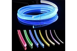 YWEWY 10ft PMMA Plastic Optic Fiber Side Glow Cable for LED Light Source (0.06in)