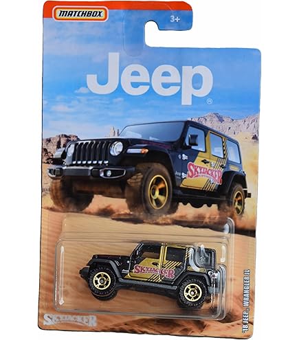 Amazon.com: Matchbox 2018 Jeep Wrangler JL Rubicon : Toys & Games