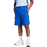 Adidas Mens Essentials Feel Cozy Fleece 10-inch Cargo Shorts
