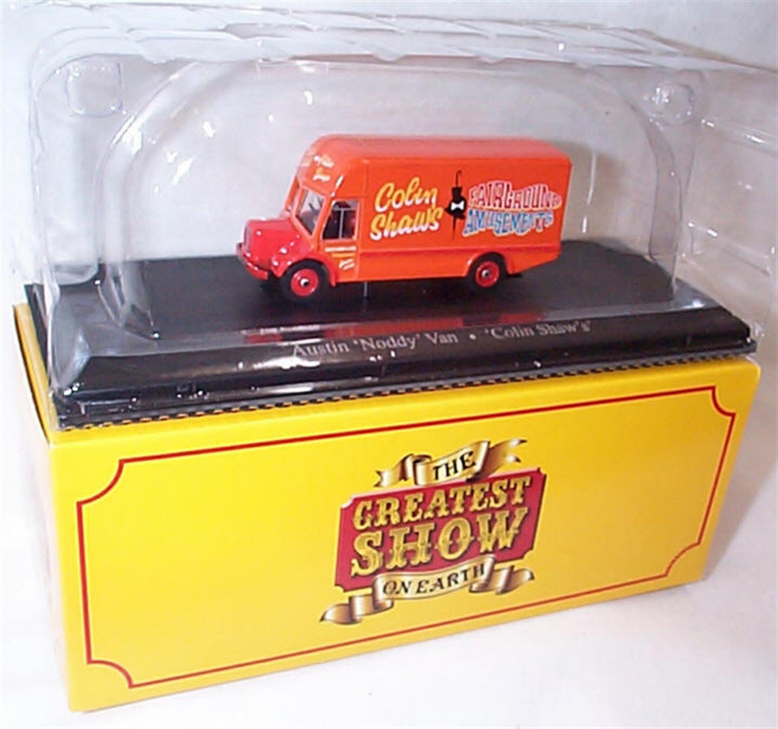 atlas editions the greatest show on earth Austin Noddy Van Colin Shaw vehicle 1:76 scale diecast model