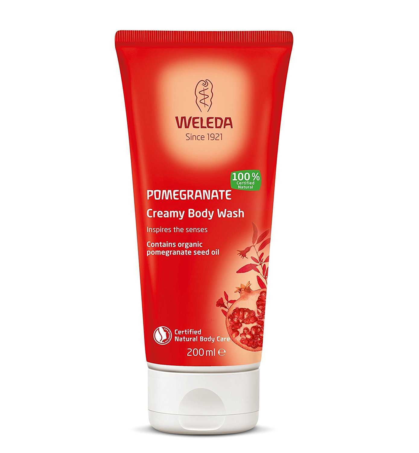 Weleda Pomegranate Creamy Body Wash 2 x 200ml