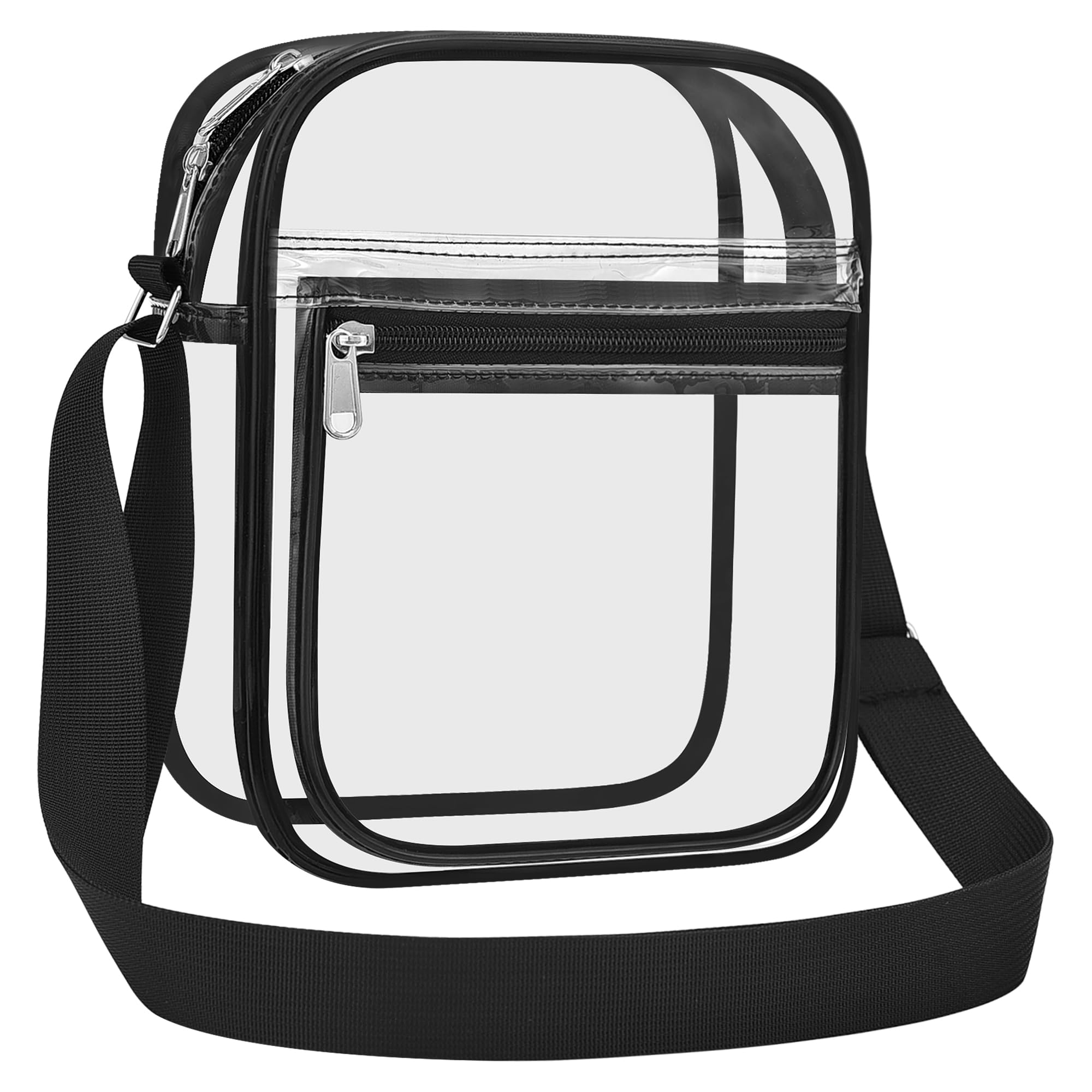 USPECLARE Clear Purse Bag for Stadium Events Clear Messenger Bag for Men and Women