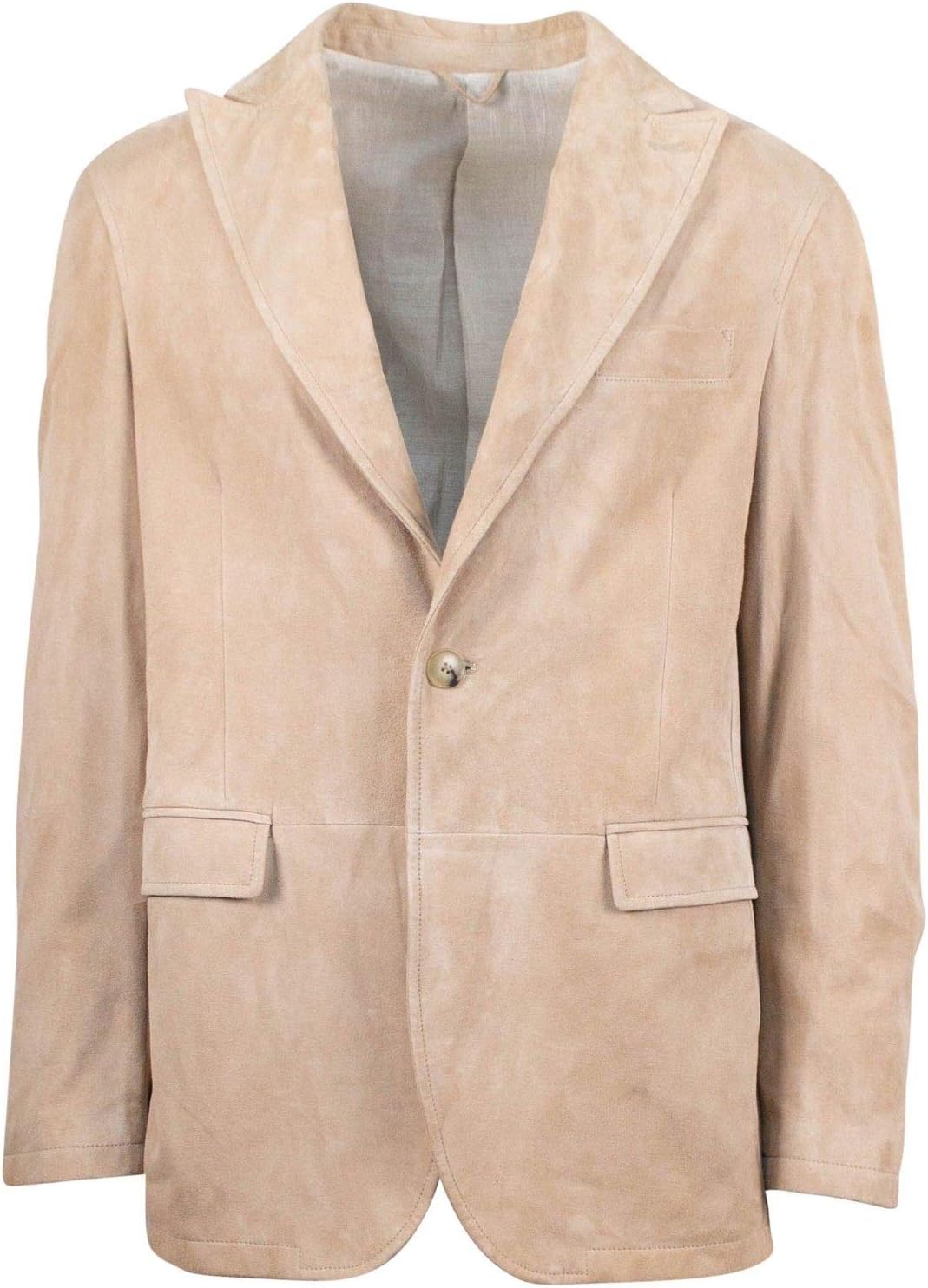 Pal Zileri Men's Sartoriale Suede Jacket 50/40 Tan