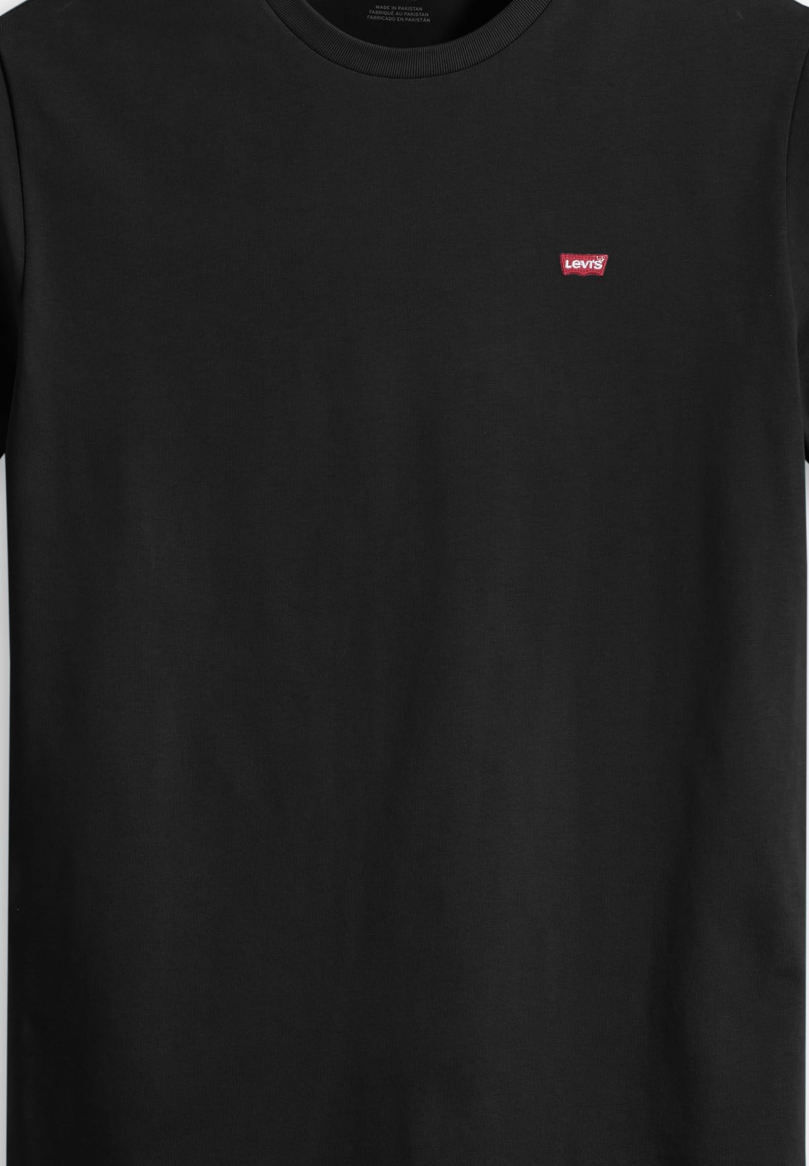 Levi's Herren Ss Original Housemark Tee T-Shirt,Stonewashed Black,S 5