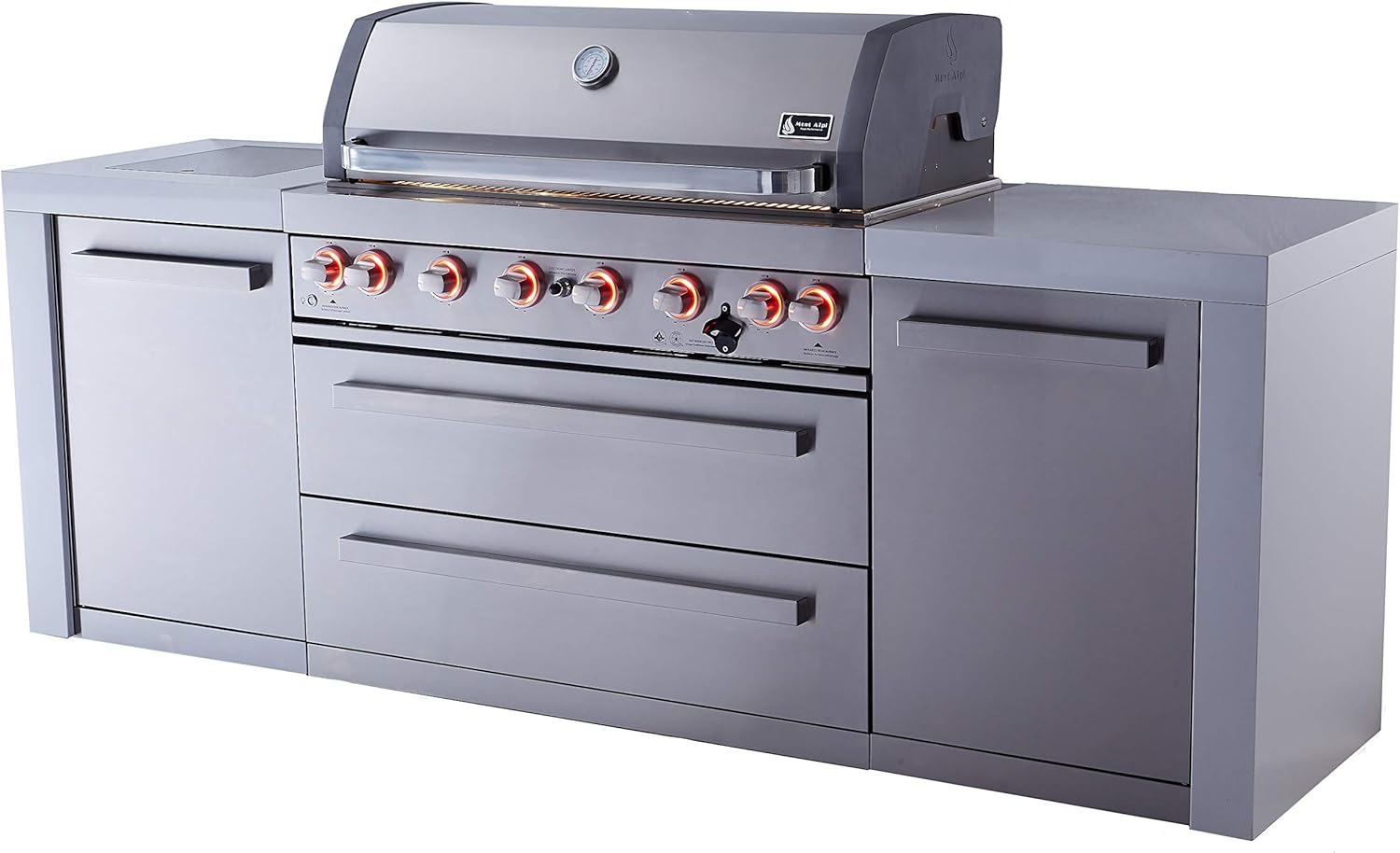 review Mont Alpi 805 Deluxe Island Grill