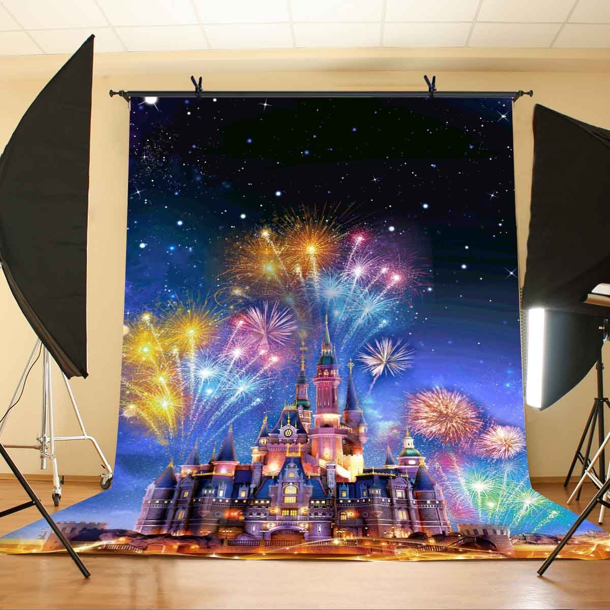 Accessoires Lylycty 1 5 X 2 1 M Chateau Disney Fond Brillant Fireworks Chateau Disney Photographie Fond Et Fond De Photographie De Studio Props Lyxc097 High Tech Lemoncitylive Com