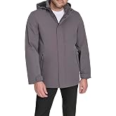 DOCKERS Men's Lightweight Walking Coat With Removable Hood
