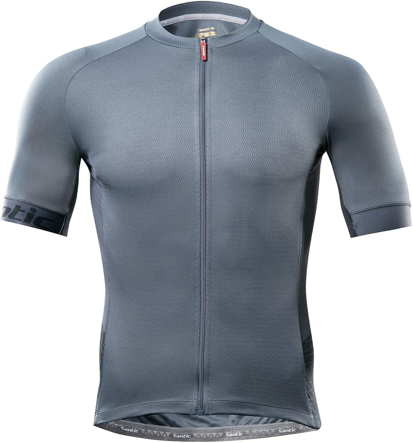 Santic Men’s Cycling Jersey Short Sleeve Bike Shirts for Men Bicycle Jacket with Pockets Breathable & Quick Dry Yorkson: Clothing