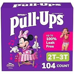 Pull-Ups Girls' Potty Training Pants, Size 2T-3T