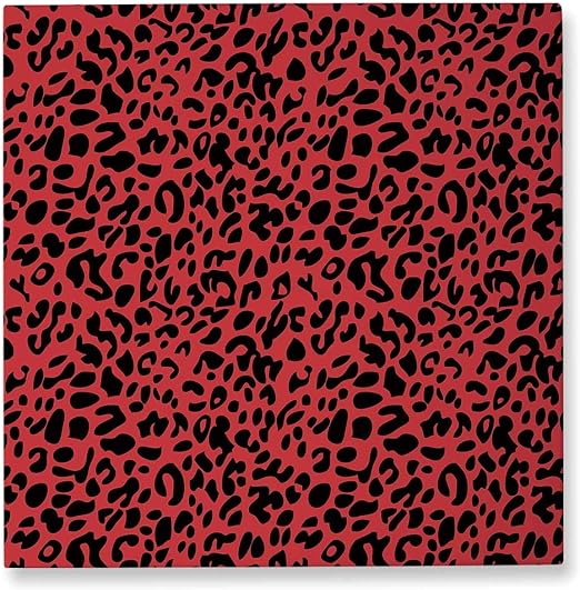 red leopard print
