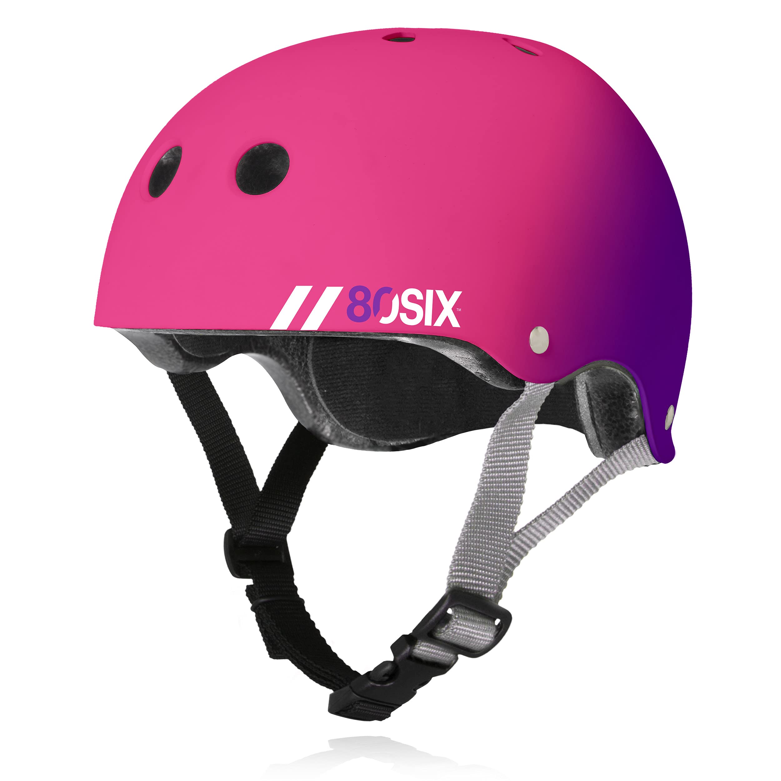 Photo 1 of 80SIX Triple Certified Multisport Helmet - Ideal for Bike, Scooter, Skateboard, Roller Skate and Inline Skate