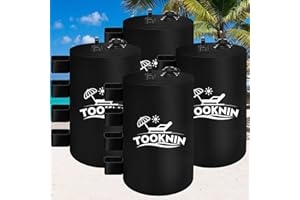 TOOKNIN Canopy Tent Weight,202 LBS Canopy Weights Water Bags,4PCS Gazebo Weights, Heavy Duty Leg Weights for Pop Up Canopies Outdoor Shelter Umbrella Pool Ladder