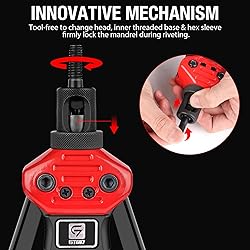 GIANTISAN Rivet Nut Tool, 16-inch Rivnut Tool Kit