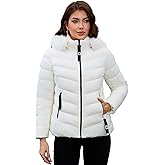 MODERN BUBBLE Jackets for Women Winter Coats Shiny Puffer Jacket Womens Lightweight Warm Quilted Jackets for Women